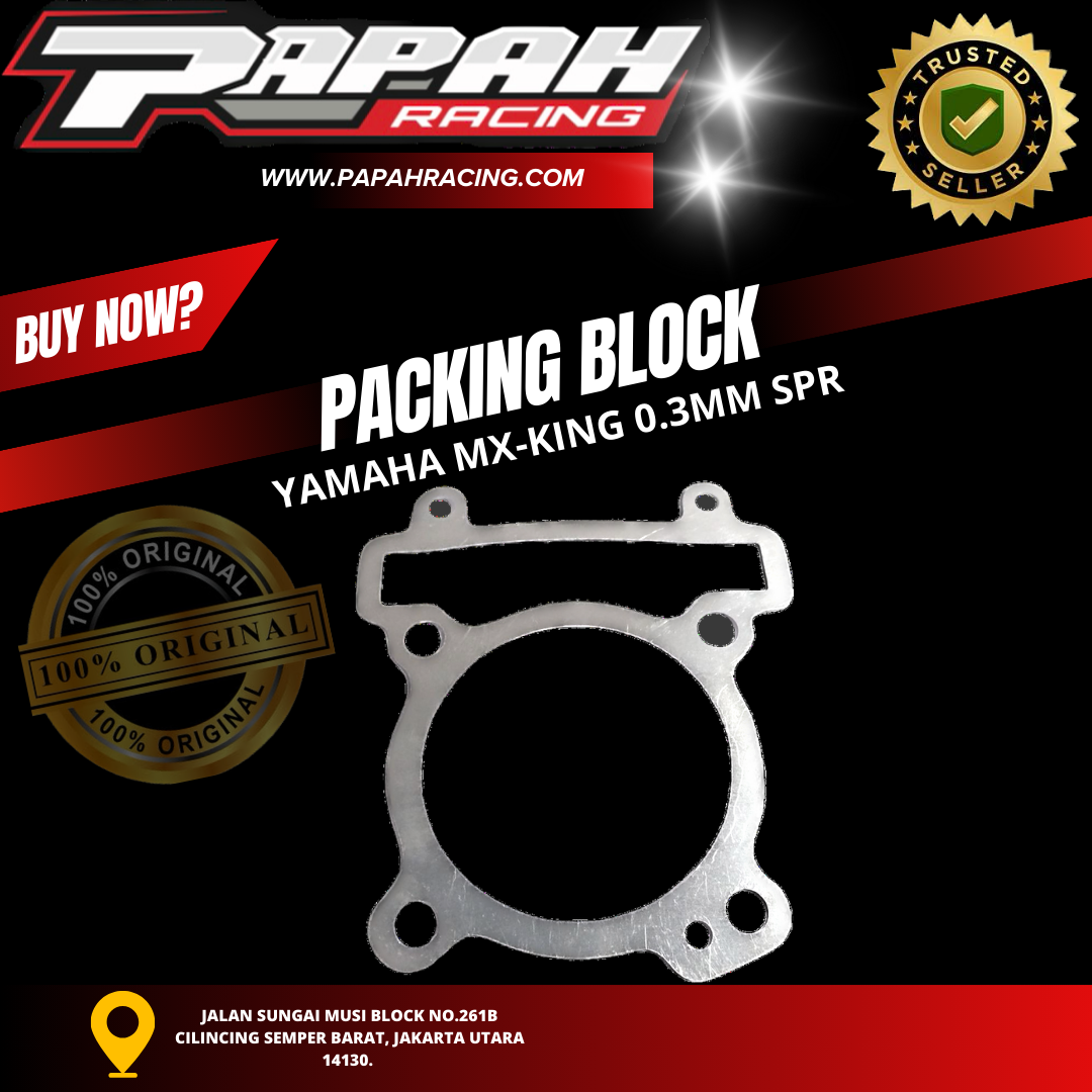 PAKING BLOK YAMAHA MXKING 0.3MM SPR 